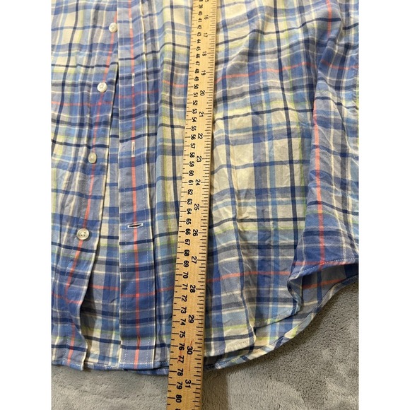 Vineyard Vines Large  Plaid Button Down Long Sleeve Shirt EUC - Picture 2 of 5